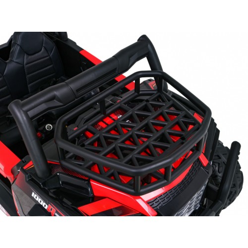 Buggy UTV Terénka pre deti Červené + Ovládač + Kufor + Pomalý štart + EVA + MP3 LED