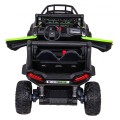 Buggy UTV Terénka pre deti Zelená + Ovládač + Kufor + Pomalý štart + EVA + MP3 LED