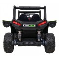 Buggy UTV Terénka pre deti Zelená + Ovládač + Kufor + Pomalý štart + EVA + MP3 LED
