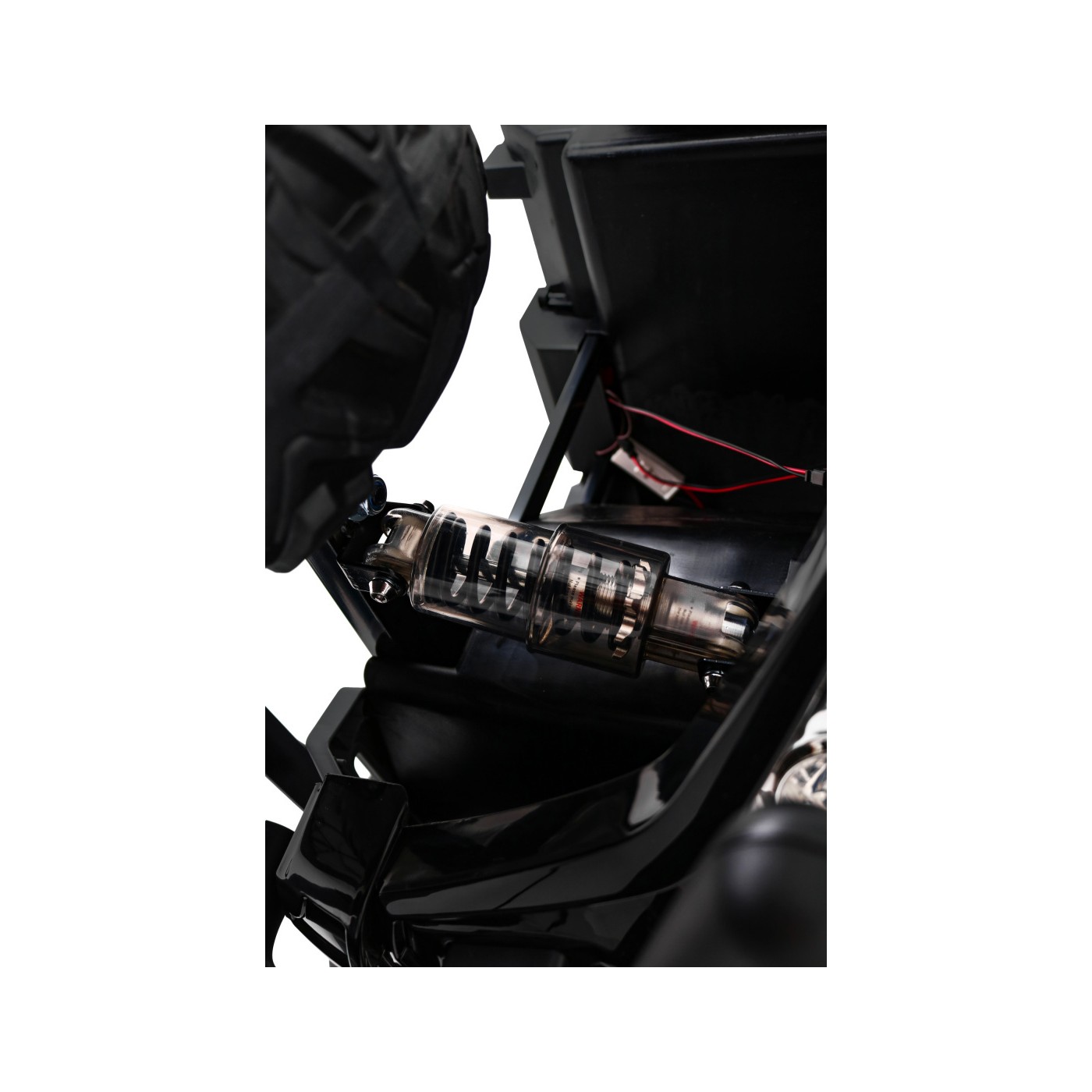 Buggy UTV Terénka pre deti Zelená + Ovládač + Kufor + Pomalý štart + EVA + MP3 LED