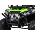 Buggy UTV Terénka pre deti Zelená + Ovládač + Kufor + Pomalý štart + EVA + MP3 LED