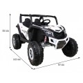 Vozidlo Buggy UTV-MX Biele