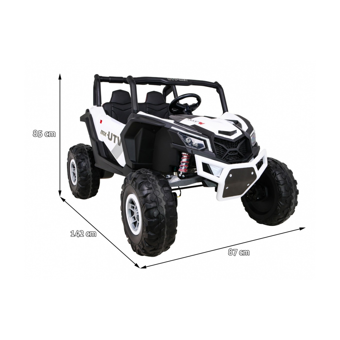 Vozidlo Buggy UTV-MX Biele