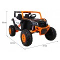 Vozidlo Buggy UTV-MX Oranžové