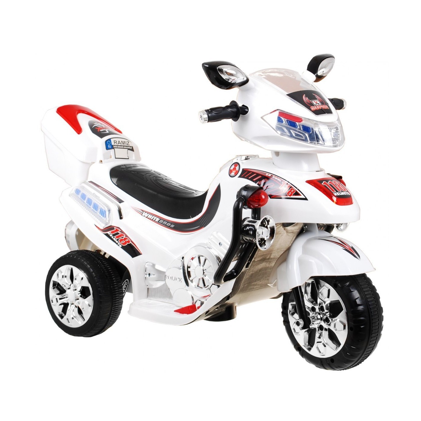 Vozidlo C031 Motorka Biele