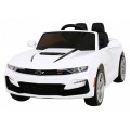 Chevrolet Camaro 2SS na batériu Biely + Ovládač + Kolesá EVA + Pomalý štart + Zvuky Svietidlá