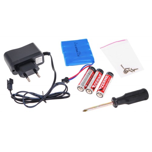 Diaľkovo ovládaný Crawler 2v1 pre deti 8+ Vymeniteľné kolesá + pásové pohony Pohon 4x4