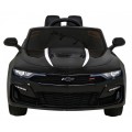Chevrolet Camaro 2SS na batériu Čierny + Ovládač + Kolesá EVA + Pomalý štart + Zvuky Svietidlá