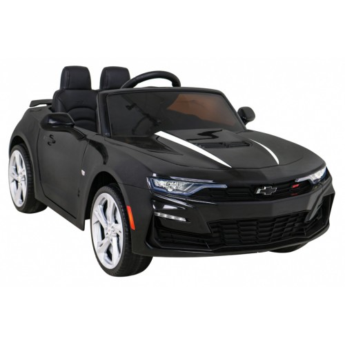 Chevrolet Camaro 2SS na batériu Čierny + Ovládač + Kolesá EVA + Pomalý štart + Zvuky Svietidlá