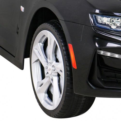 Chevrolet Camaro 2SS na batériu Čierny + Ovládač + Kolesá EVA + Pomalý štart + Zvuky Svietidlá
