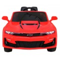 Chevrolet Camaro 2SS na batériu Červený + Ovládač + Kolesá EVA + Pomalý štart + Zvuky Svietidlá