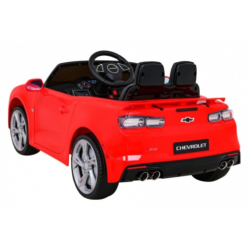 Chevrolet Camaro 2SS na batériu Červený + Ovládač + Kolesá EVA + Pomalý štart + Zvuky Svietidlá