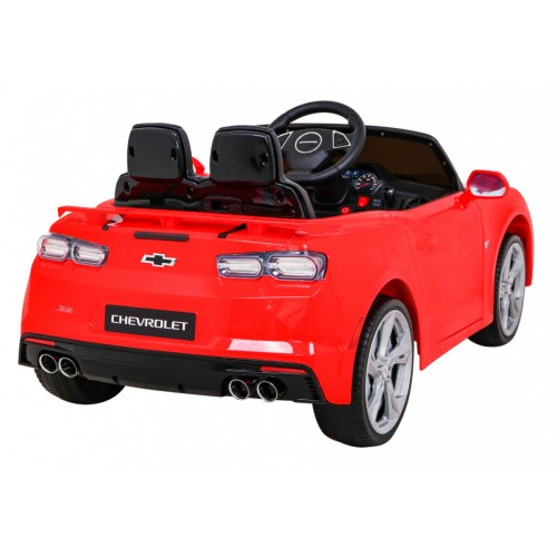 Chevrolet Camaro 2SS na batériu Červený + Ovládač + Kolesá EVA + Pomalý štart + Zvuky Svietidlá