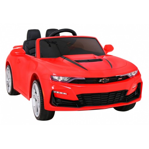 Chevrolet Camaro 2SS na batériu Červený + Ovládač + Kolesá EVA + Pomalý štart + Zvuky Svietidlá