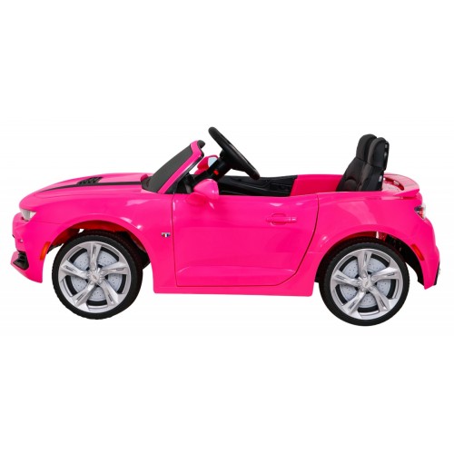 Chevrolet Camaro 2SS na batériu Ružový + Ovládač + Kolesá EVA + Pomalý štart + Zvuky Svietidlá
