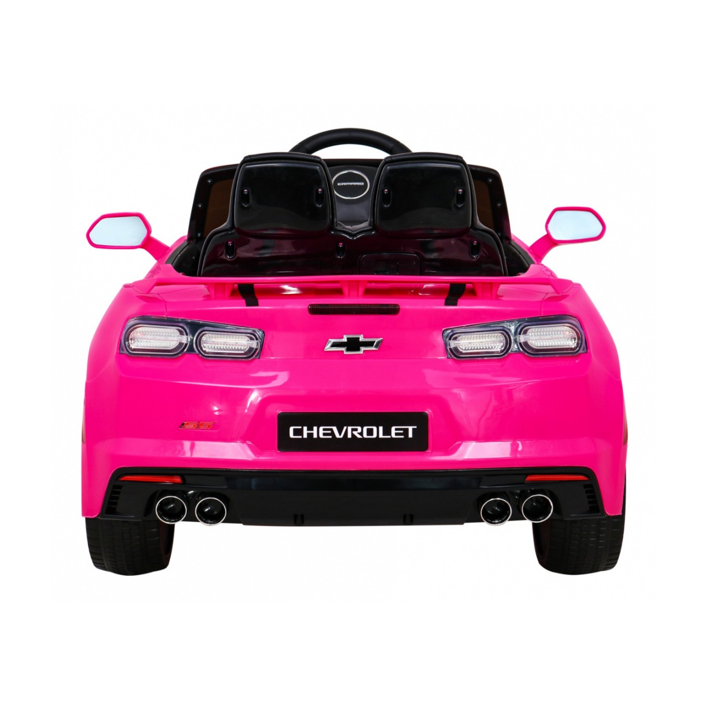 Chevrolet Camaro 2SS na batériu Ružový + Ovládač + Kolesá EVA + Pomalý štart + Zvuky Svietidlá