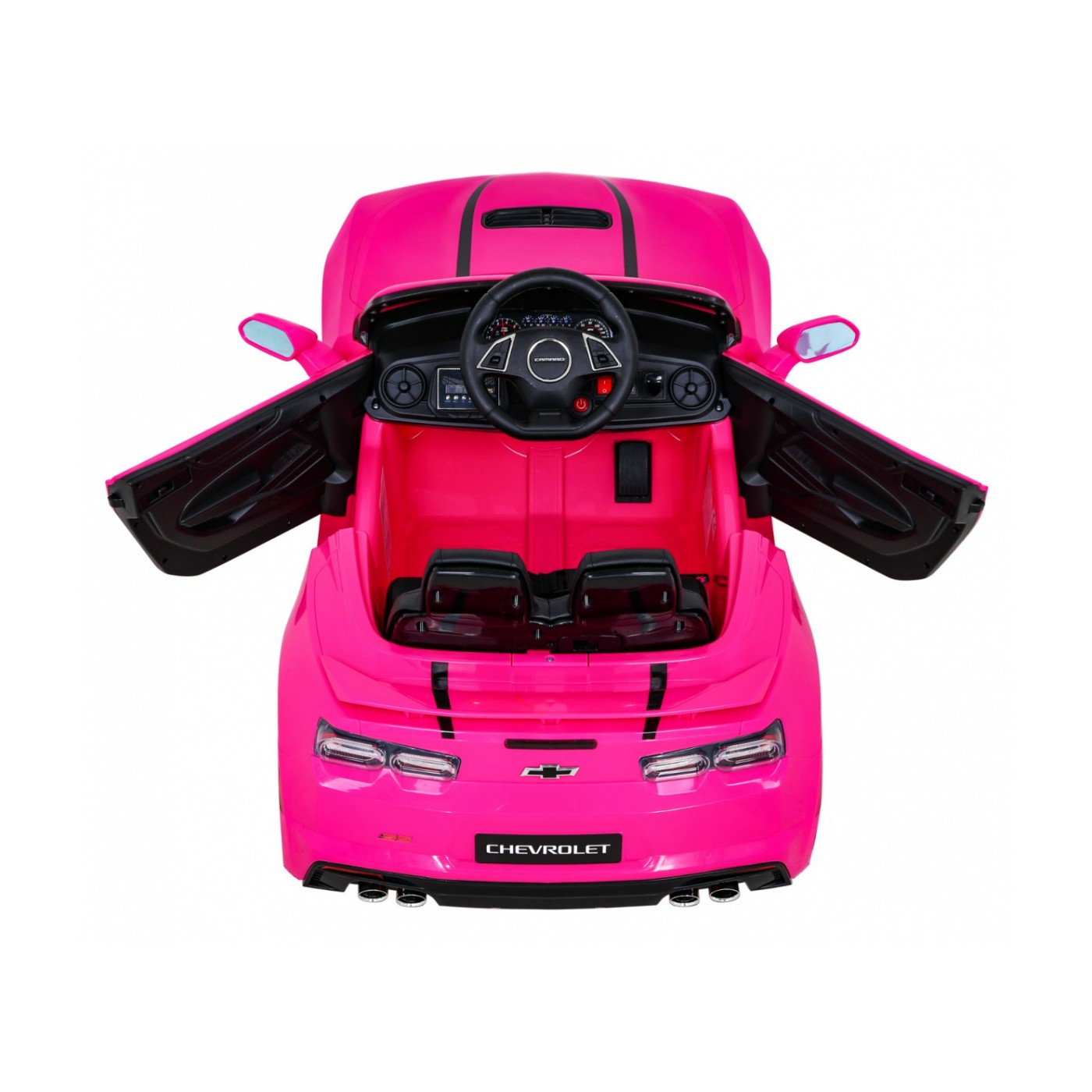 Chevrolet Camaro 2SS na batériu Ružový + Ovládač + Kolesá EVA + Pomalý štart + Zvuky Svietidlá