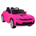 Chevrolet Camaro 2SS na batériu Ružový + Ovládač + Kolesá EVA + Pomalý štart + Zvuky Svietidlá