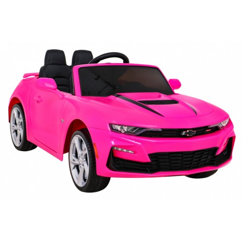 Chevrolet Camaro 2SS na batériu Ružový + Ovládač + Kolesá EVA + Pomalý štart + Zvuky Svietidlá