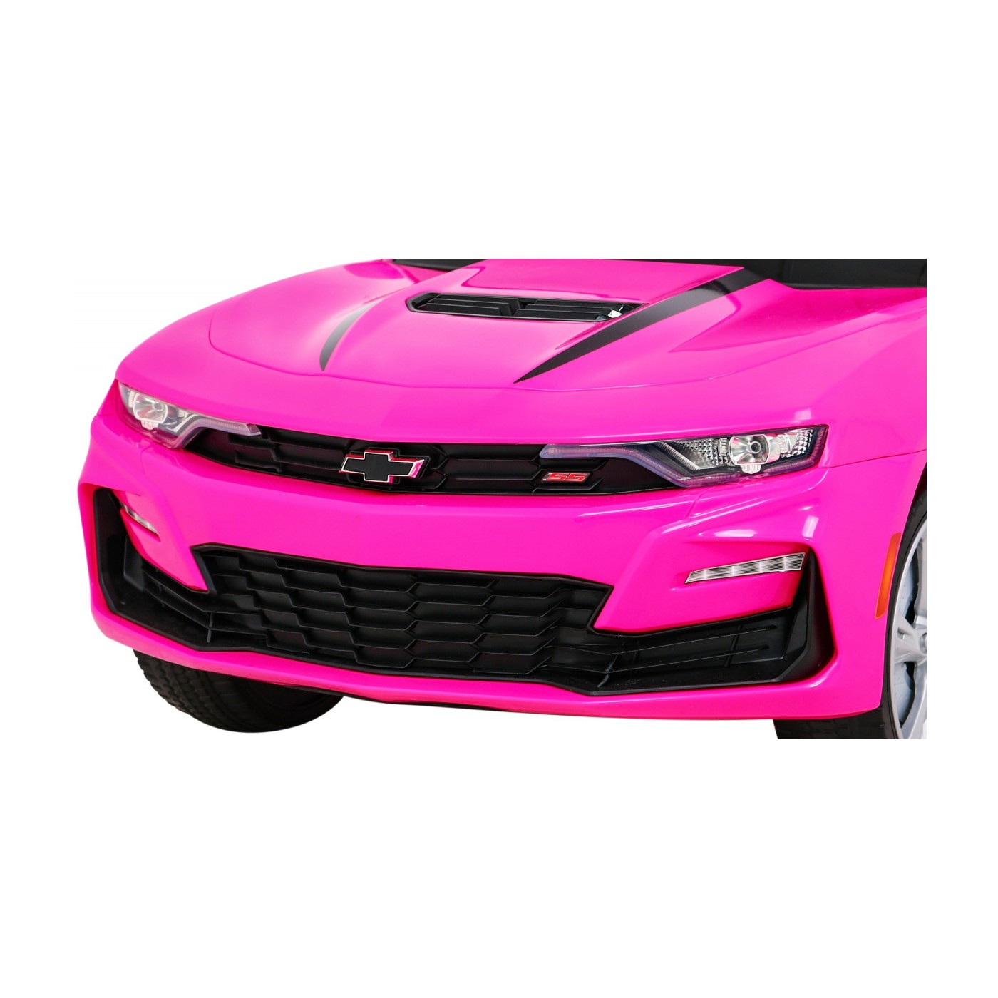 Chevrolet Camaro 2SS na batériu Ružový + Ovládač + Kolesá EVA + Pomalý štart + Zvuky Svietidlá
