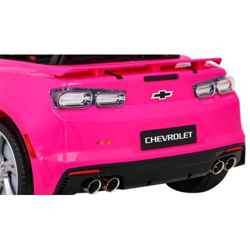 Chevrolet Camaro 2SS na batériu Ružový + Ovládač + Kolesá EVA + Pomalý štart + Zvuky Svietidlá
