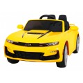 Chevrolet Camaro 2SS na batériu Žltý + Ovládač + Kolesá EVA + Pomalý štart + Zvuky Svietidlá
