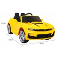Chevrolet Camaro 2SS na batériu Žltý + Ovládač + Kolesá EVA + Pomalý štart + Zvuky Svietidlá