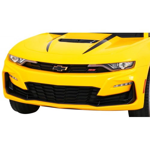Chevrolet Camaro 2SS na batériu Žltý + Ovládač + Kolesá EVA + Pomalý štart + Zvuky Svietidlá