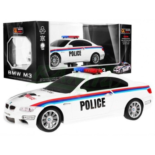 Auto 1 18 R C Licencované Policajné auto Bmw M3 Polícia