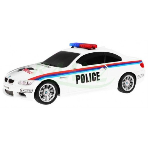 Auto 1 18 R C Licencované Policajné auto Bmw M3 Polícia