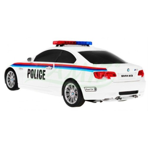 Auto 1 18 R C Licencované Policajné auto Bmw M3 Polícia