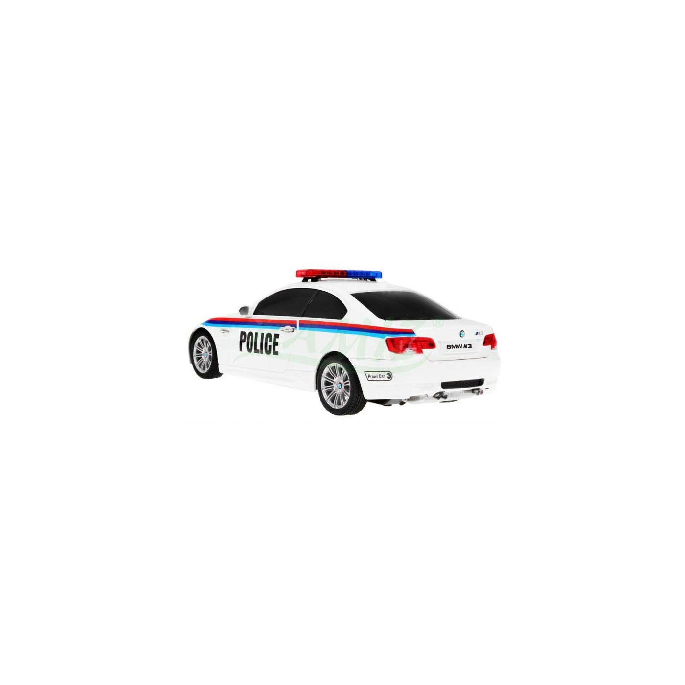 Auto 1 18 R C Licencované Policajné auto Bmw M3 Polícia