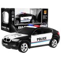 Auto 1 24 R C Licencované Policajné auto Bmw X6 Polícia Čierne