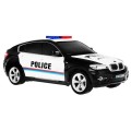Auto 1 24 R C Licencované Policajné auto Bmw X6 Polícia Čierne