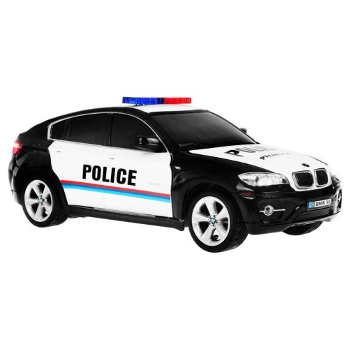 Auto 1 24 R C Licencované Policajné auto Bmw X6 Polícia Čierne