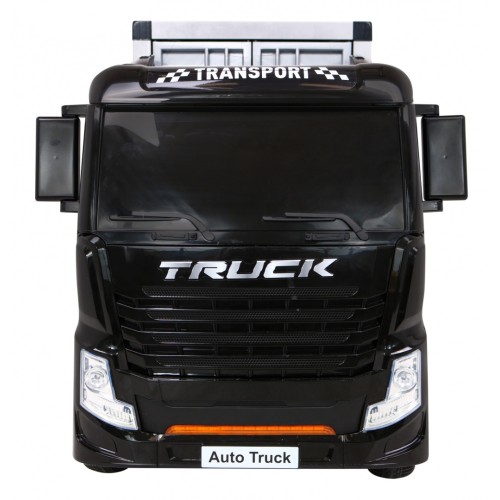 Vozidlo Container Truck Čierne + Príves