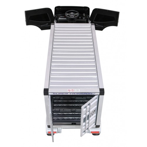 Vozidlo Container Truck Čierne + Príves