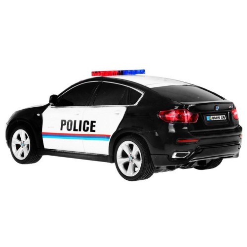 Auto 1 24 R C Licencované Policajné auto Bmw X6 Polícia Čierne