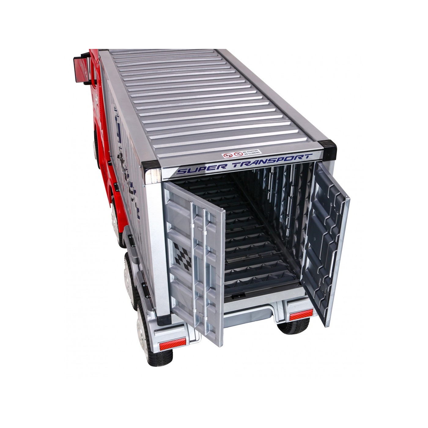 Vozidlo Container Truck Červené + Príves