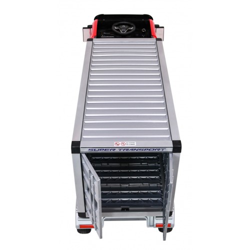 Vozidlo Container Truck Červené + Príves