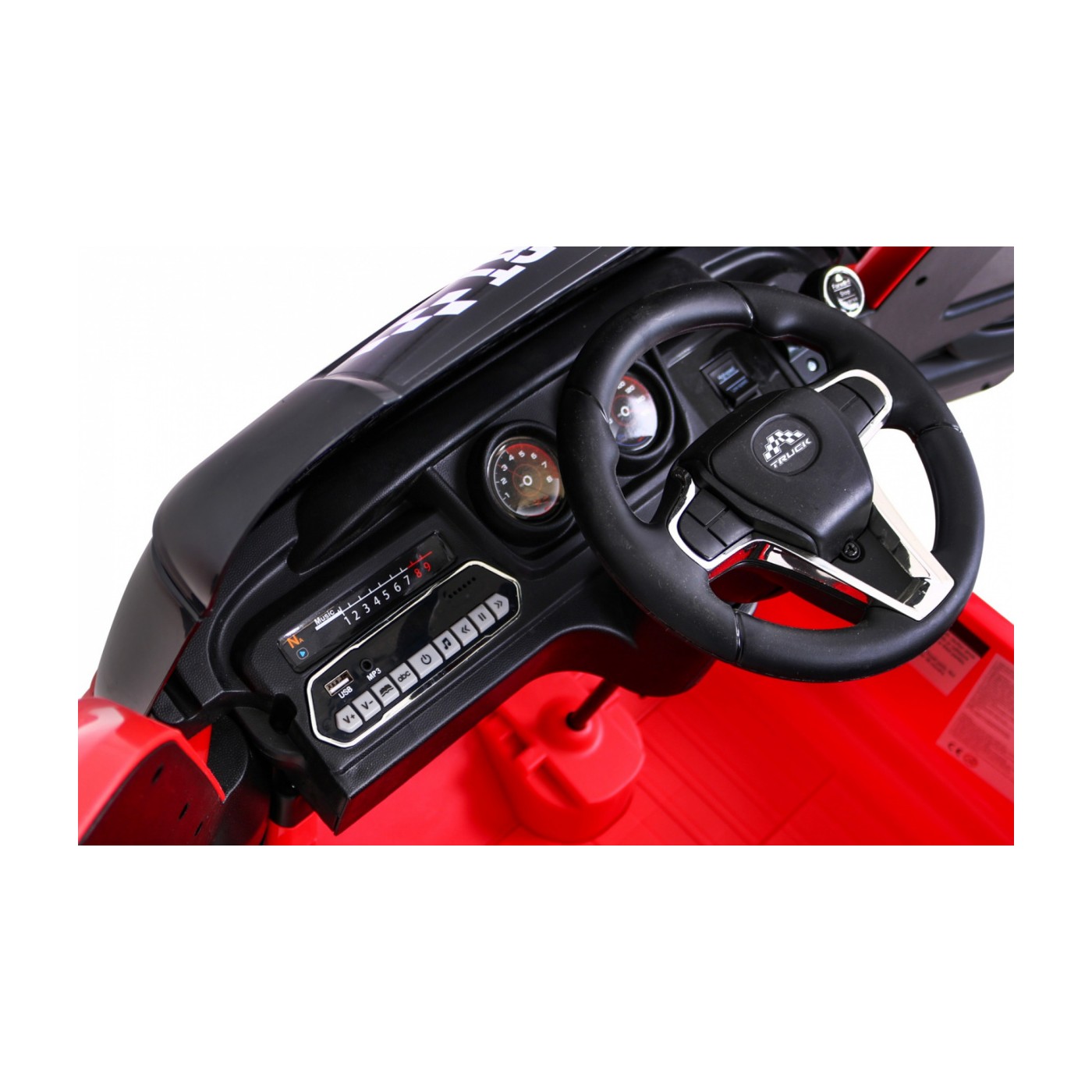 Vozidlo Container Truck Červené + Príves