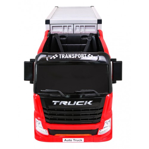 Vozidlo Container Truck Červené + Príves