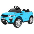 Autíčko Rapid Racer elektrické pre deti modré + Ovládač + Pomalý štart + EVA + MP3 LED