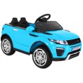 Autíčko Rapid Racer elektrické pre deti modré + Ovládač + Pomalý štart + EVA + MP3 LED