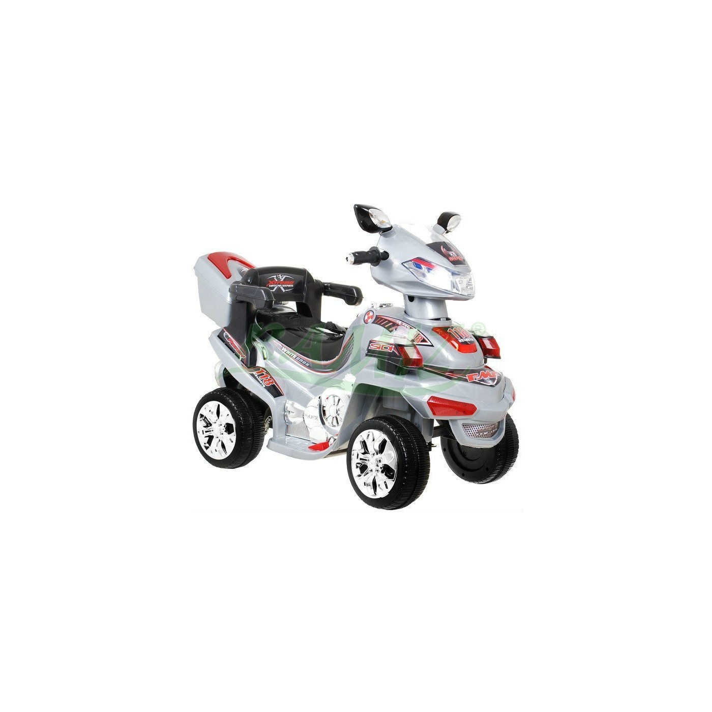 Vozidlo F918 Motorka R C Sivé