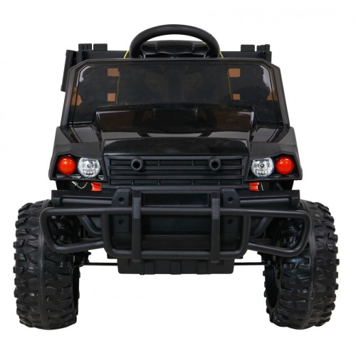 Autíčko Farmer Pick-up pre deti Čierny + Ovládač + Kufor + Lopata + EVA + MP3 LED