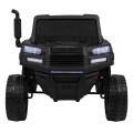 Autíčko Farmer Truck pre 2 deti Čierny + Pohon 4x4 + Ovládač + Kiper + Audio LED