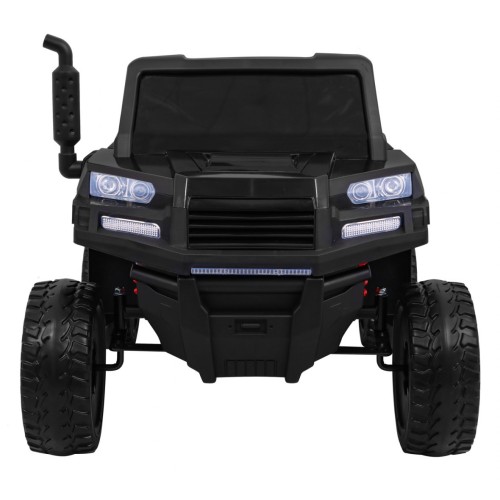 Autíčko Farmer Truck pre 2 deti Čierny + Pohon 4x4 + Ovládač + Kiper + Audio LED