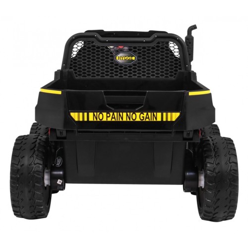 Autíčko Farmer Truck pre 2 deti Čierny + Pohon 4x4 + Ovládač + Kiper + Audio LED