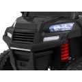 Autíčko Farmer Truck pre 2 deti Čierny + Pohon 4x4 + Ovládač + Kiper + Audio LED
